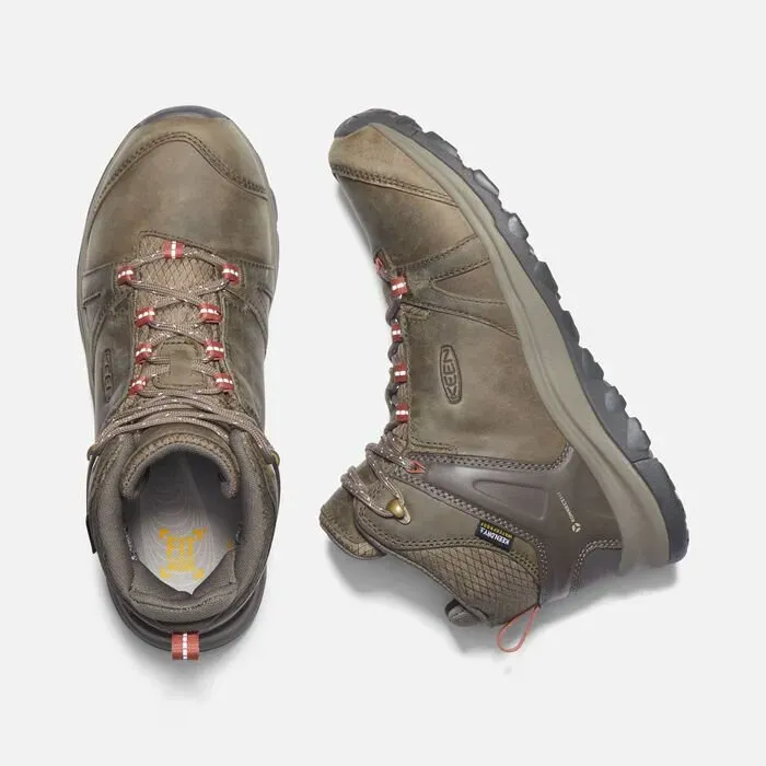 2024 Botas De Montaña Mujer ( Verde Oscuro Oliva ) Keen Terradora II Leather Waterproof – LEH046723 Tienda en línea –