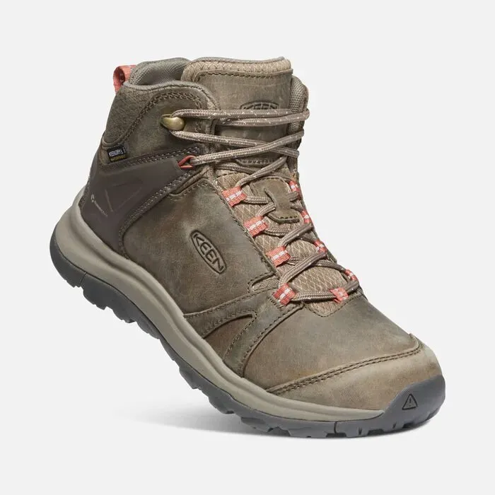 2024 Botas De Montaña Mujer ( Verde Oscuro Oliva ) Keen Terradora II Leather Waterproof – LEH046723 Tienda en línea –
