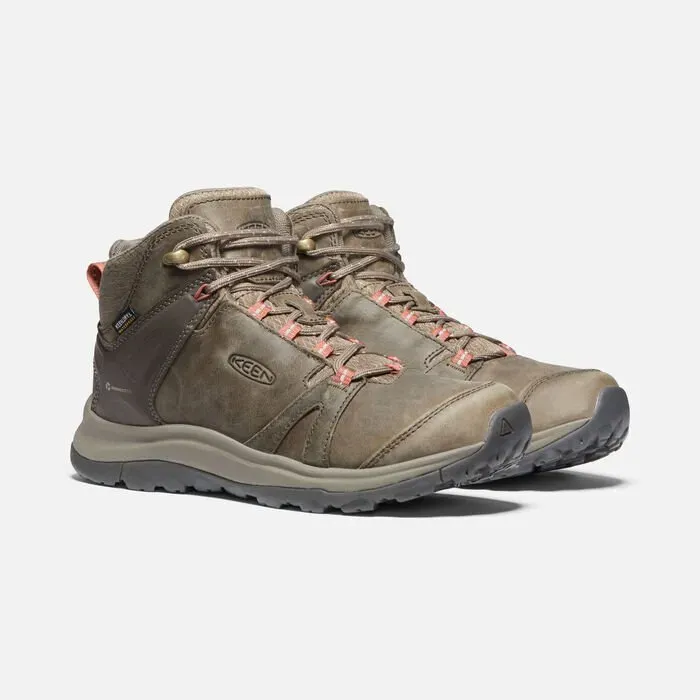 2024 Botas De Montaña Mujer ( Verde Oscuro Oliva ) Keen Terradora II Leather Waterproof – LEH046723 Tienda en línea –