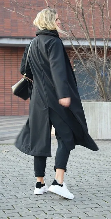ABRIGO M.ASCHBE ORIGINAL SOFTSHELL  BLACK  WOMEN´S
