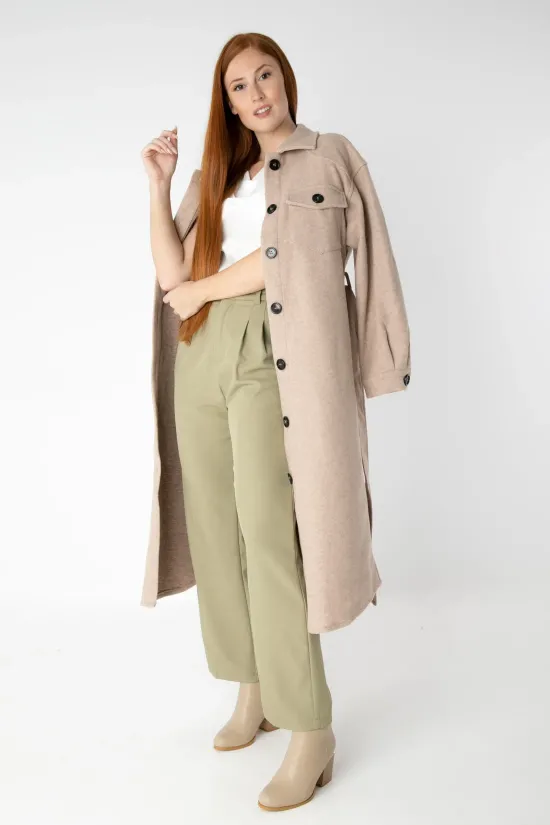 ABRIGO METUR  BEIGE