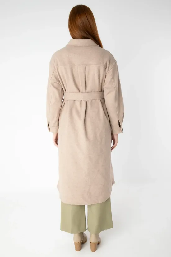 ABRIGO METUR  BEIGE