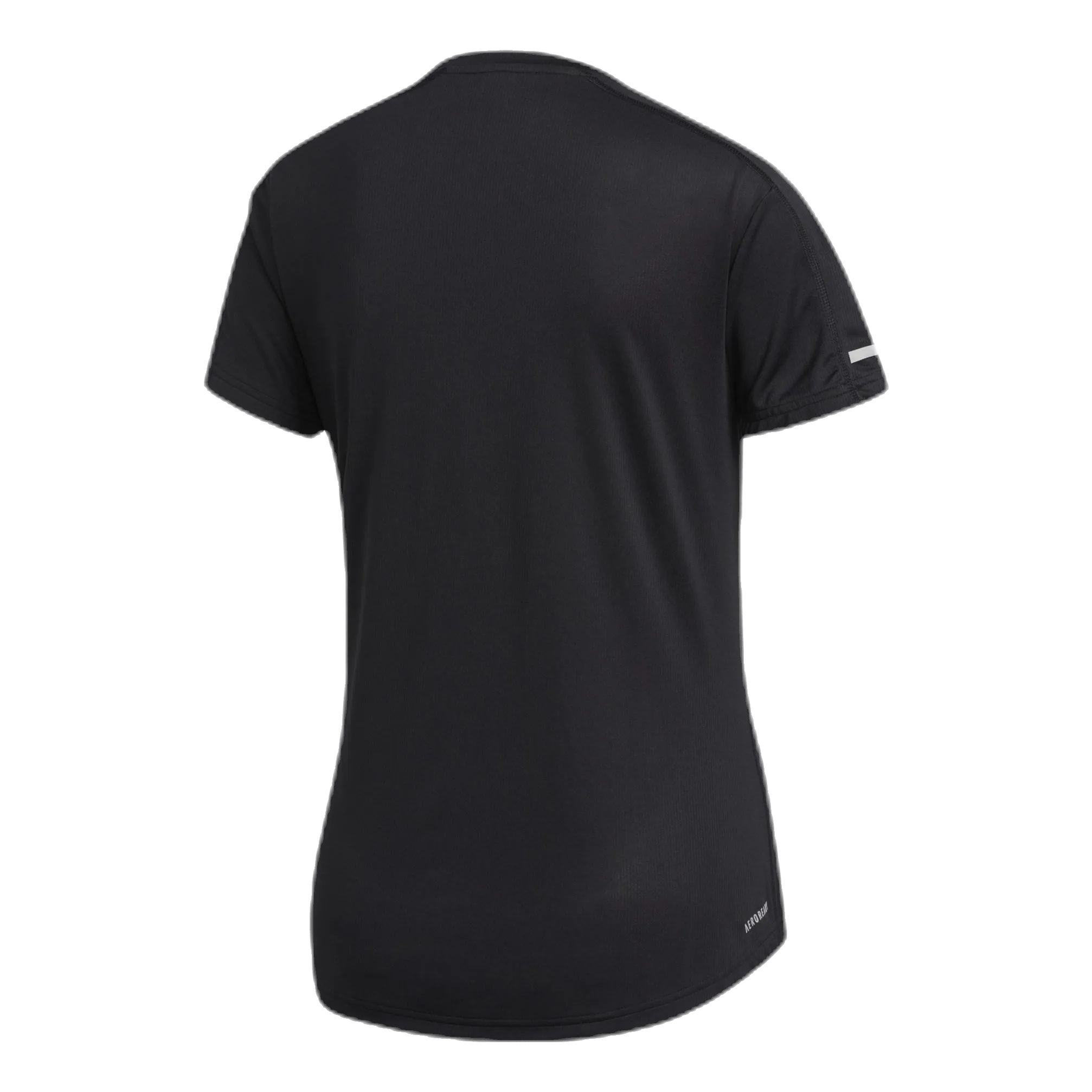 Adidas Adidas Run 3 Stripes Tee Women Black