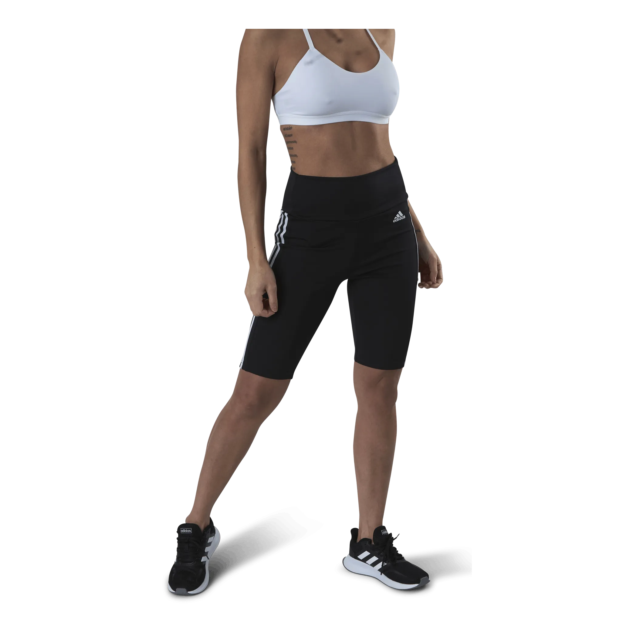 Adidas All Me Light Support Training Bra White / Black