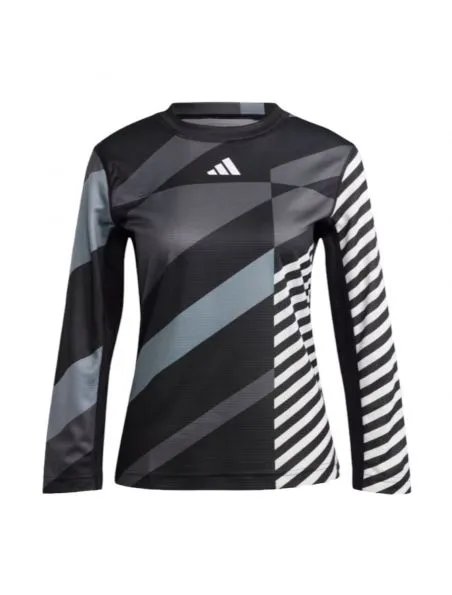 ADIDAS Camiseta Pro 3/4 Mujer Black
