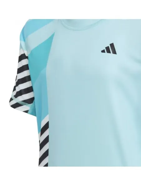 ADIDAS Camiseta Pro Junior Niño Light Aqua