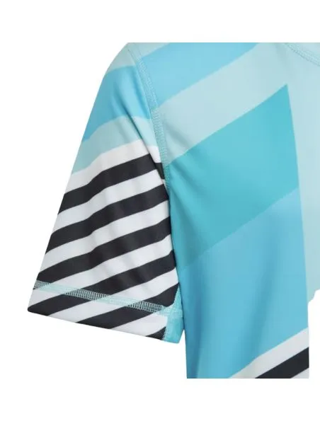 ADIDAS Camiseta Pro Junior Niño Light Aqua