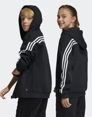 Adidas Chaqueta con capucha Future Icons 3 bandas