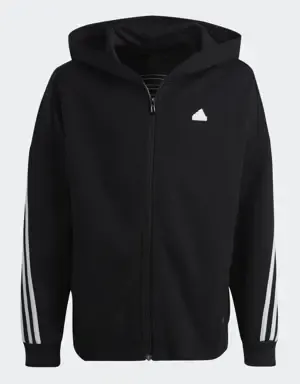Adidas Chaqueta con capucha Future Icons 3 bandas