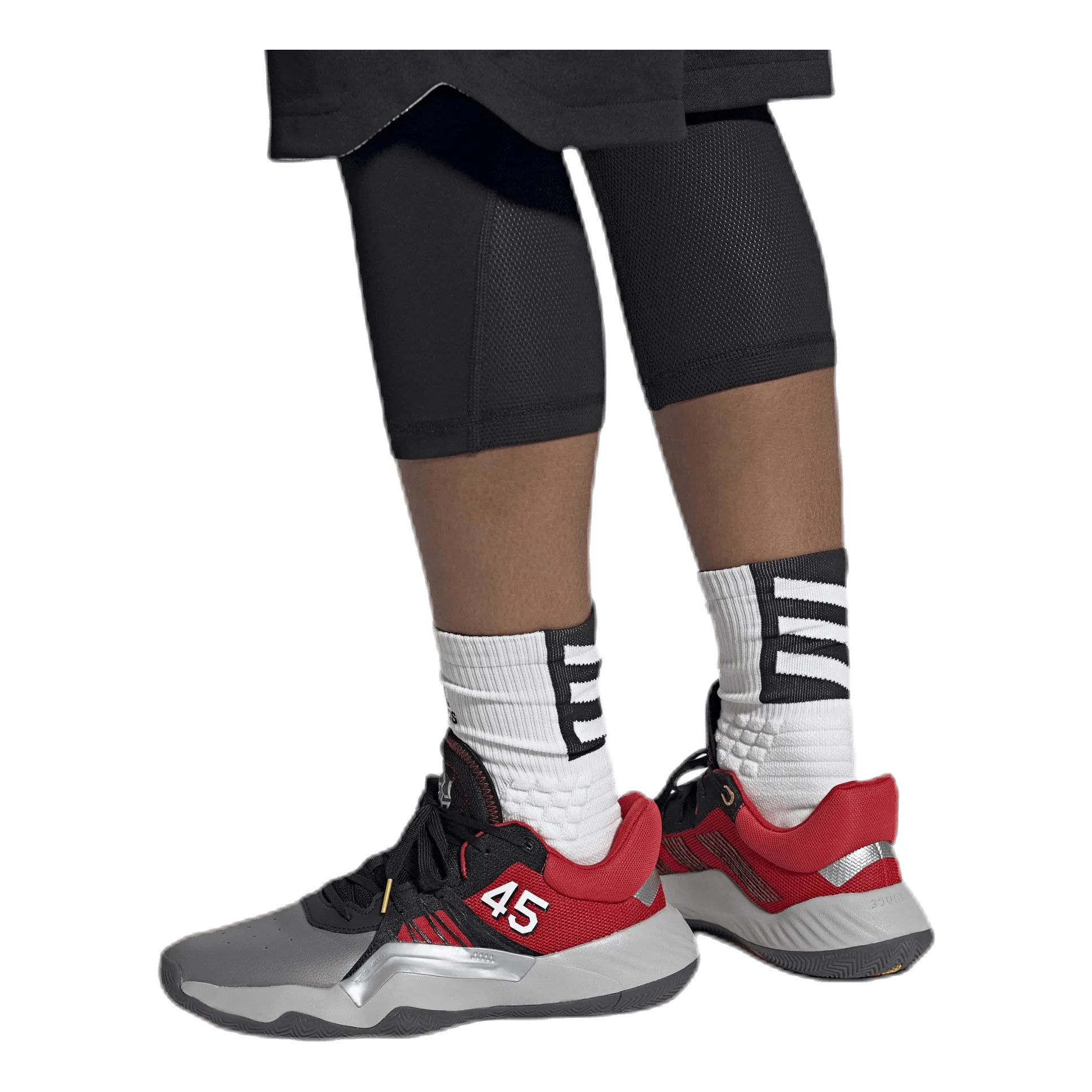 Adidas D.O.N. Issue #1 Shoes Green / Red / White