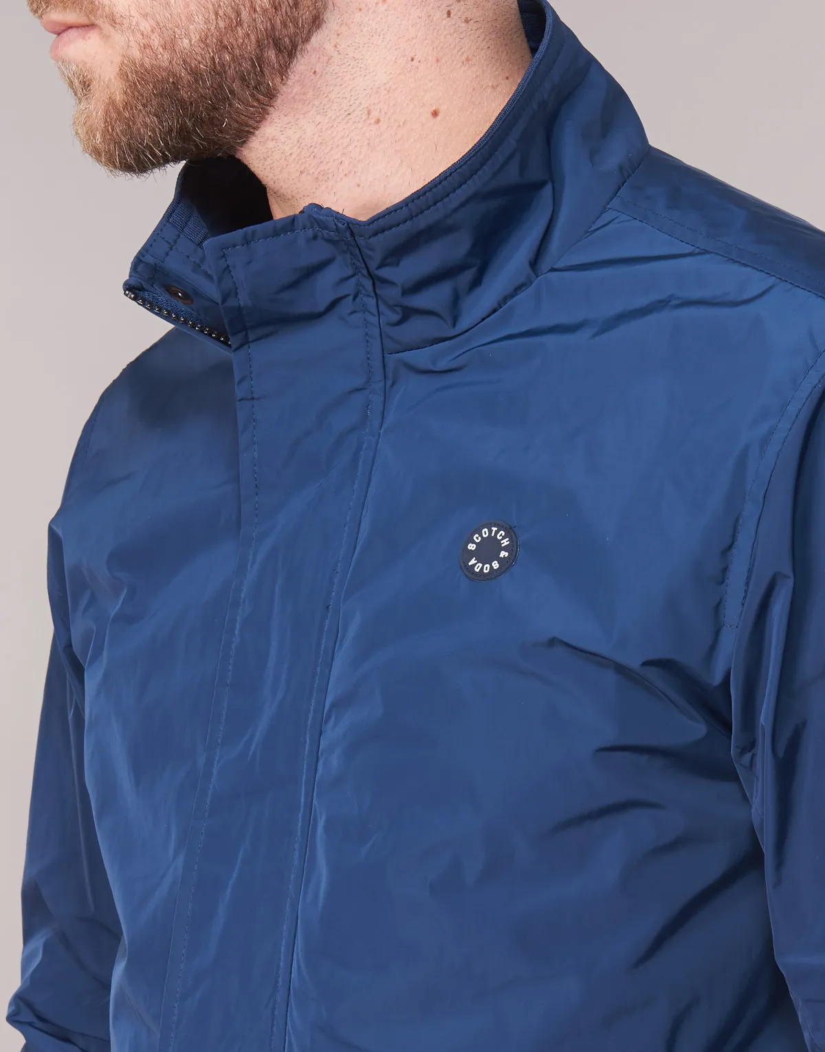 AMS BLAUW SIMPLE HARRINGTON JACKET