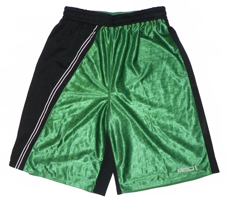 And 1 Short Reversible Binson (verde/neg)