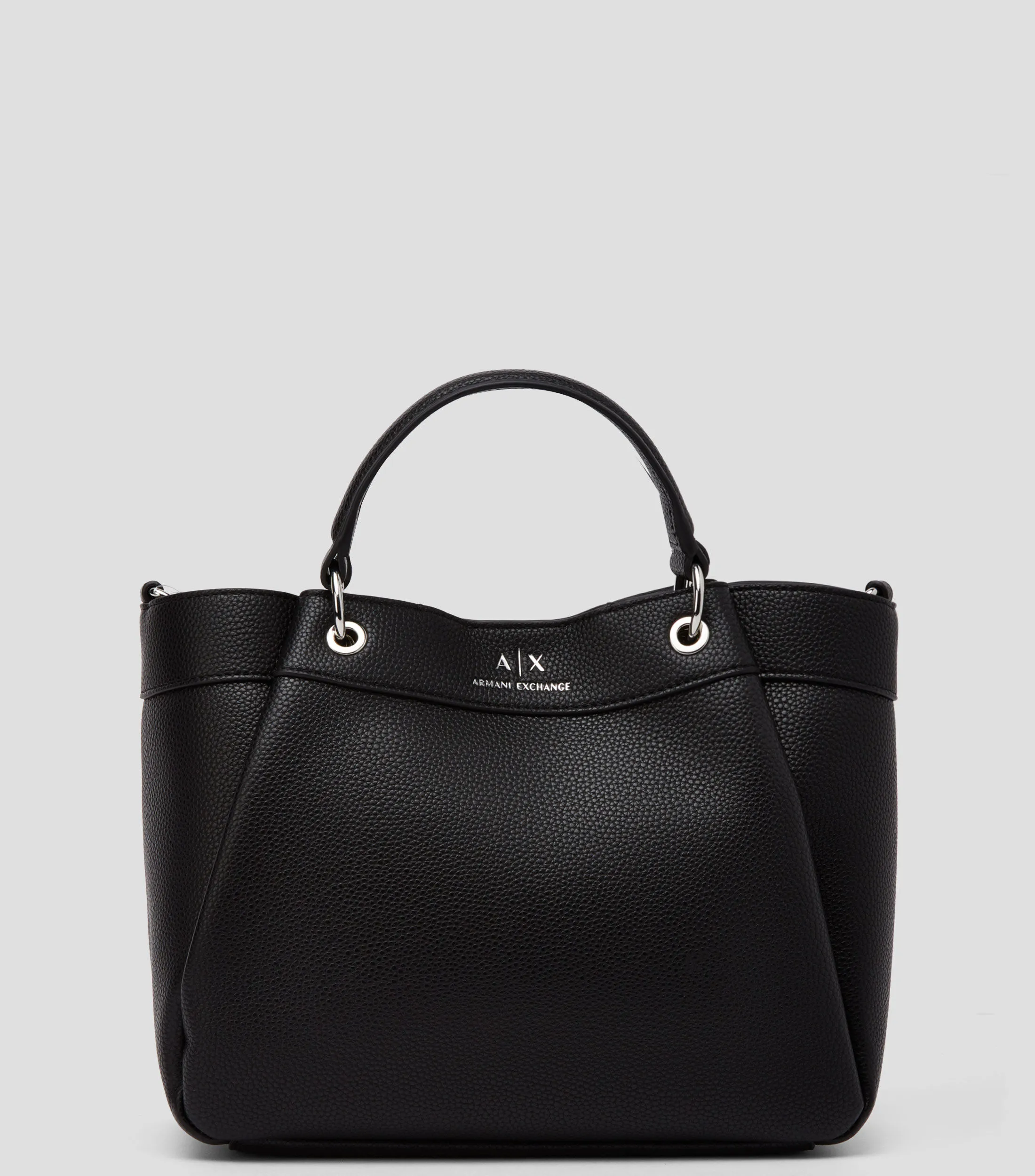 Armani Exchange Bolso Satchel con Logo Mujer