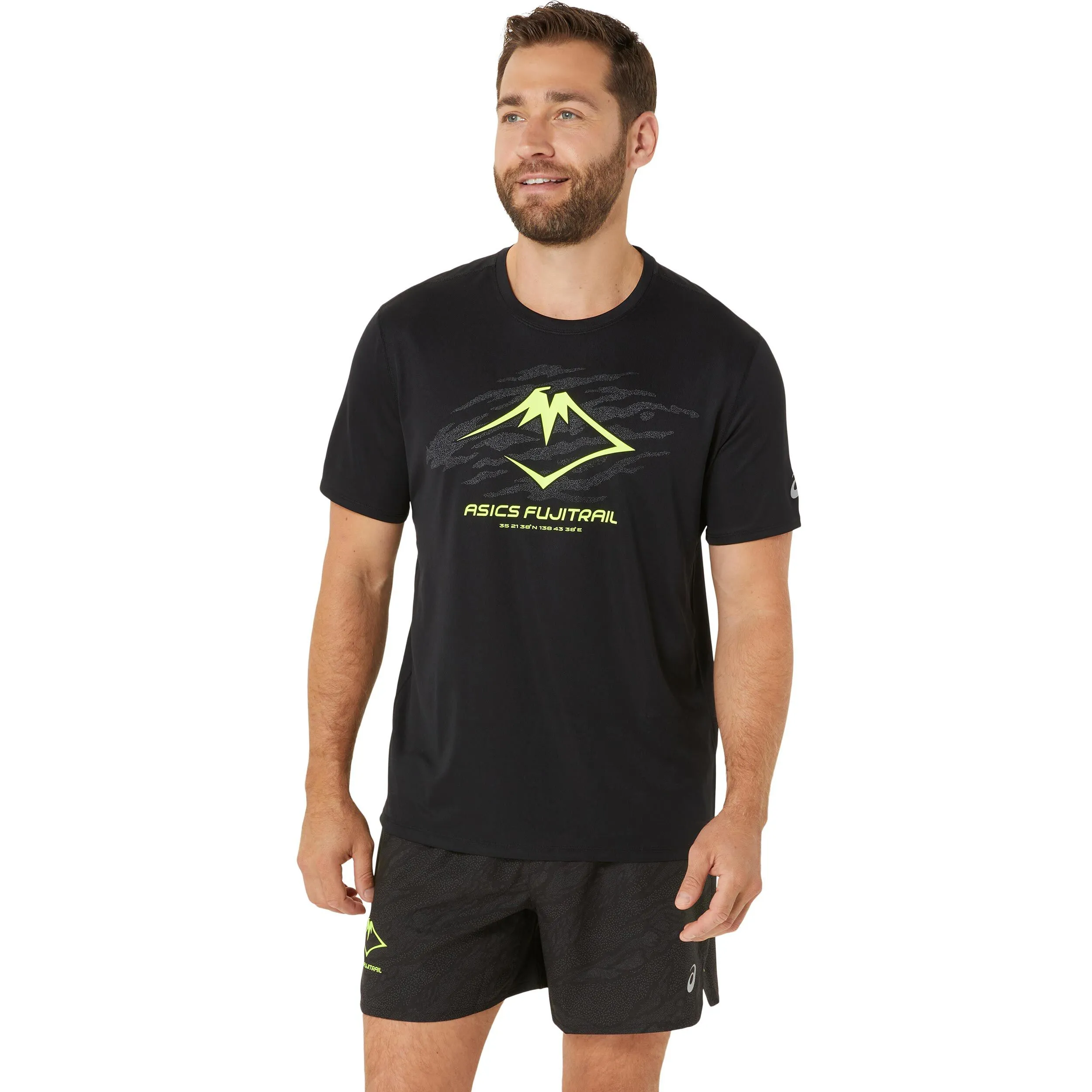 ASICS Fujitrail Logo Camiseta De Running Hombres