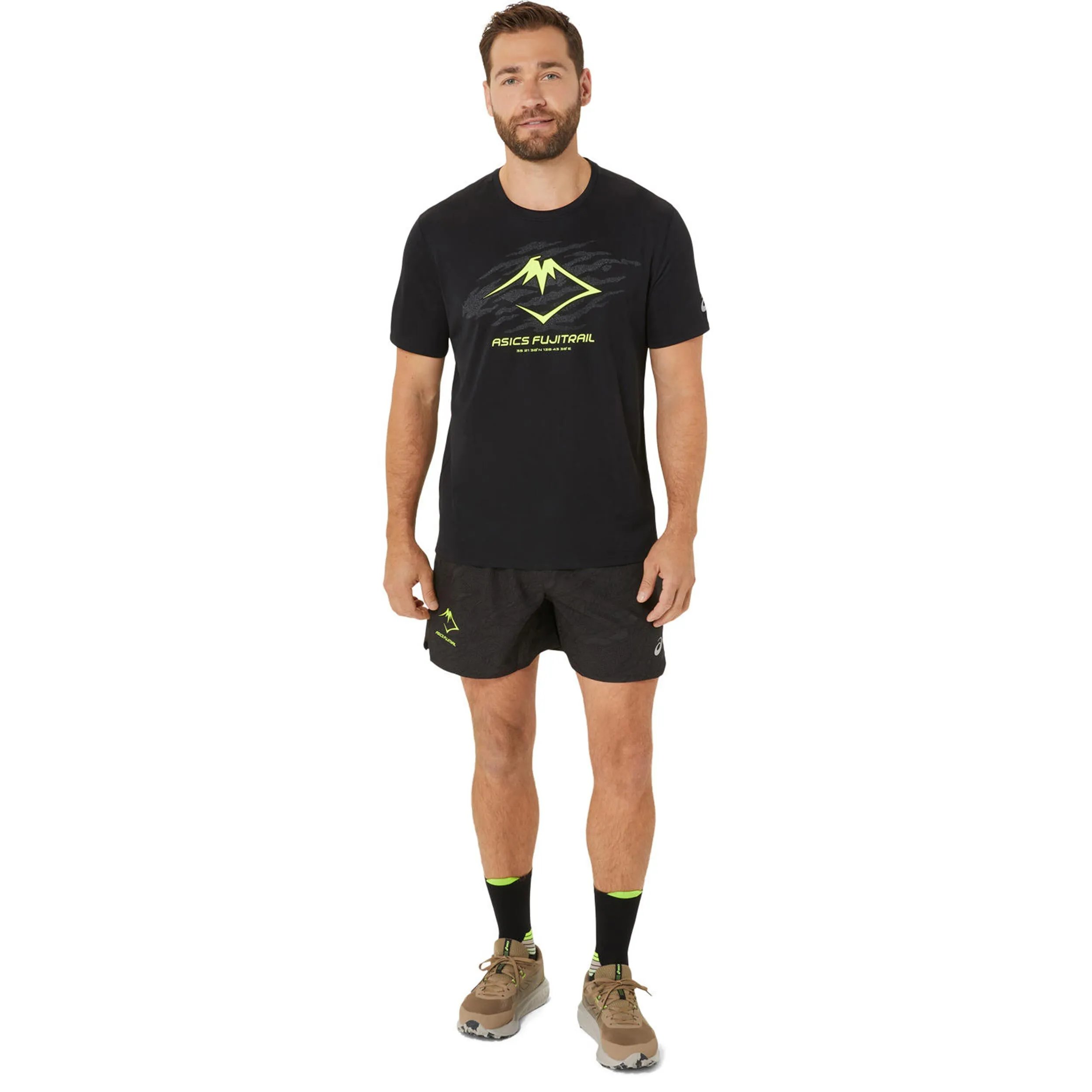 ASICS Fujitrail Logo Camiseta De Running Hombres