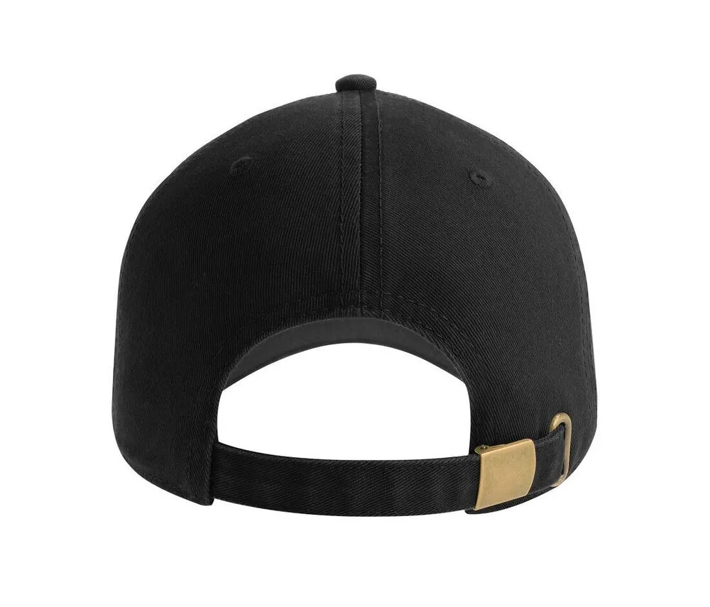 ATLANTIS HEADWEAR AT229  6PANEL CAP  BLACK