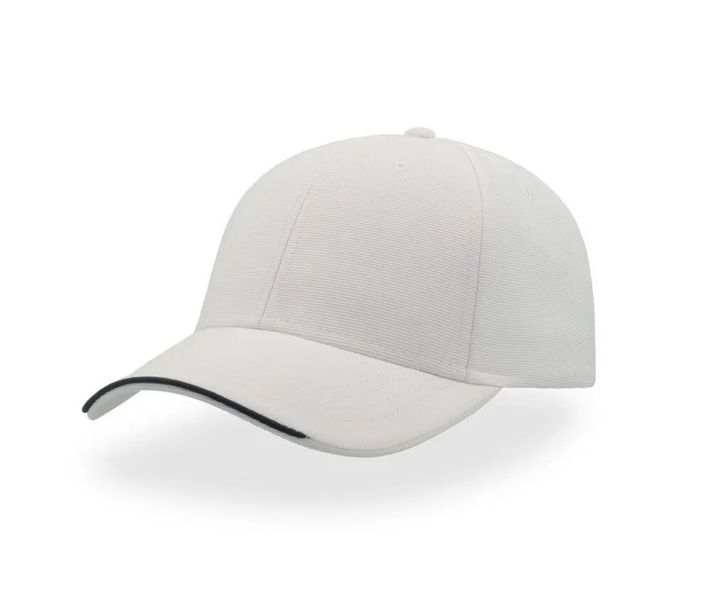 ATLANTIS HEADWEAR AT245  RECYCLED POLYESTER CAP  BLACK