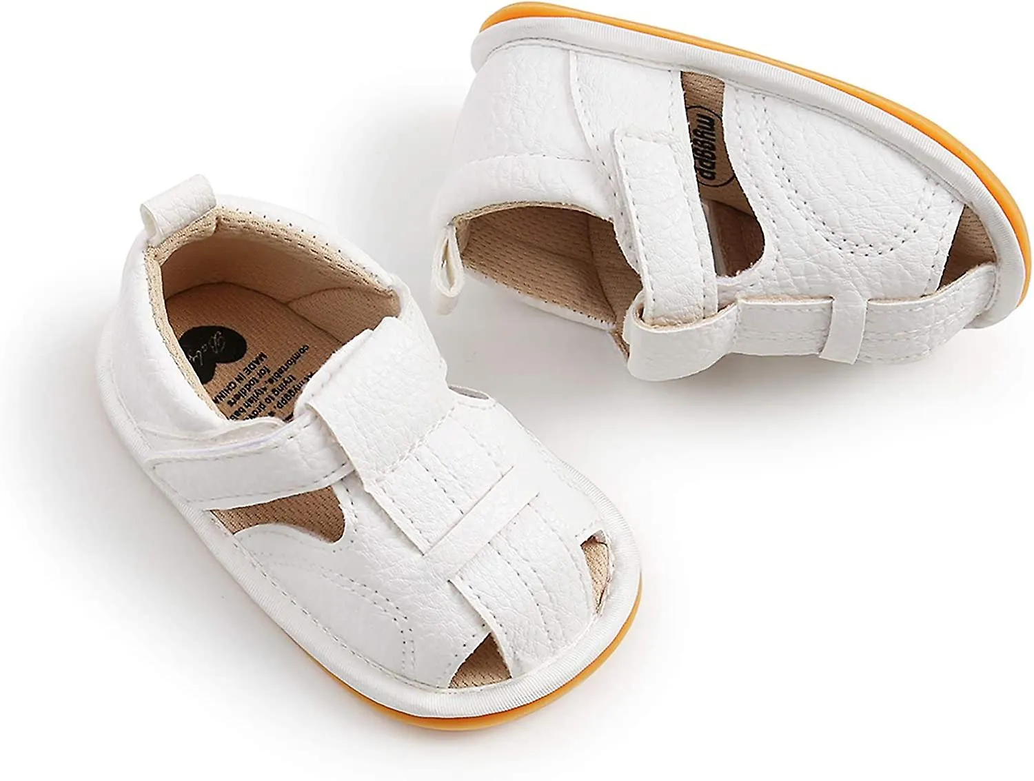 BABY BOYS GIRLS SUMMER SANDALS CLOSEDTOE INFANT SOFT RUBBER SOLE OUTDOOR WALKING SHOES FOR TODDLER FIRST WALKERS