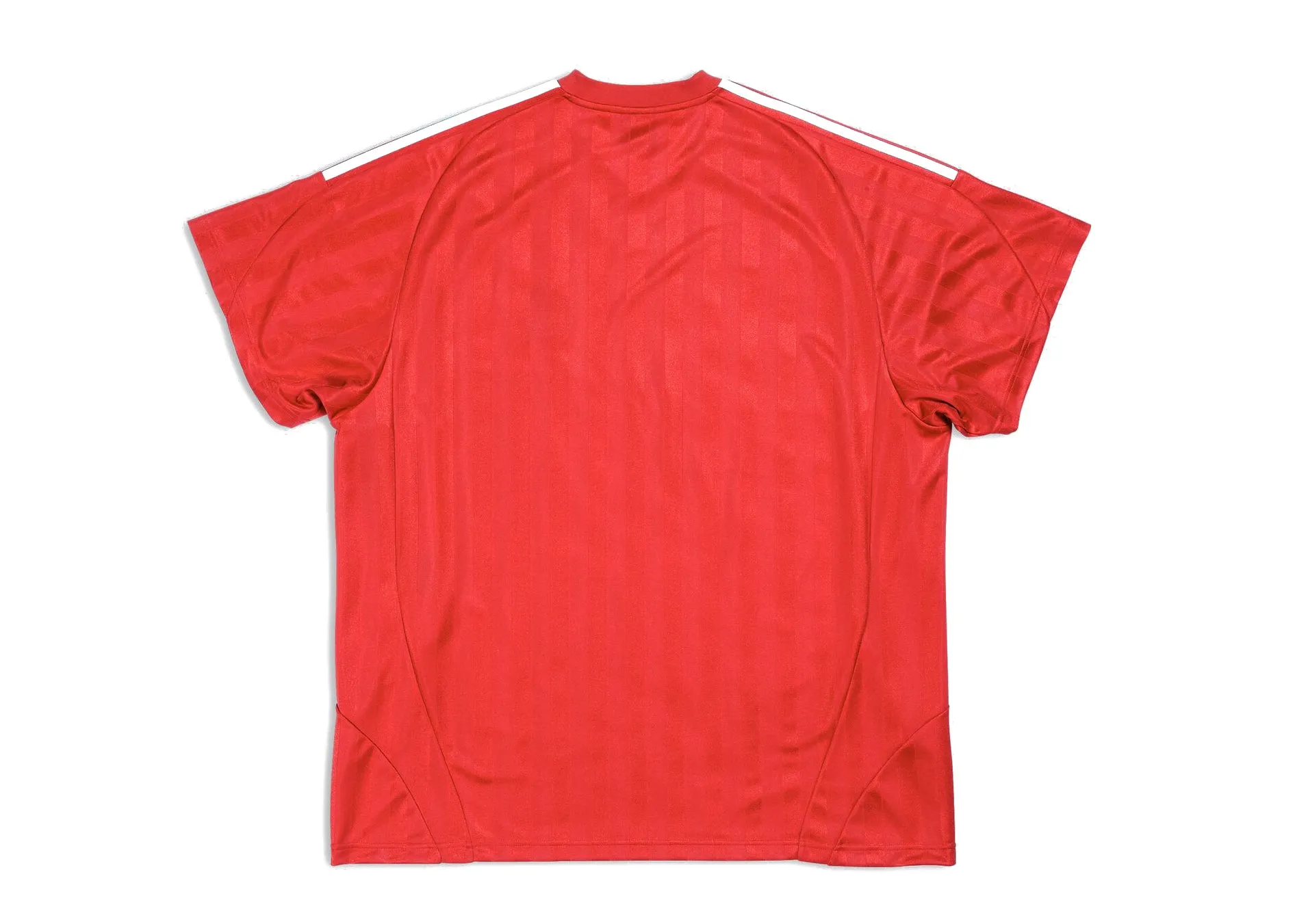 BALENCIAGA X ADIDAS SOCCER OVERSIZED TSHIRT RED