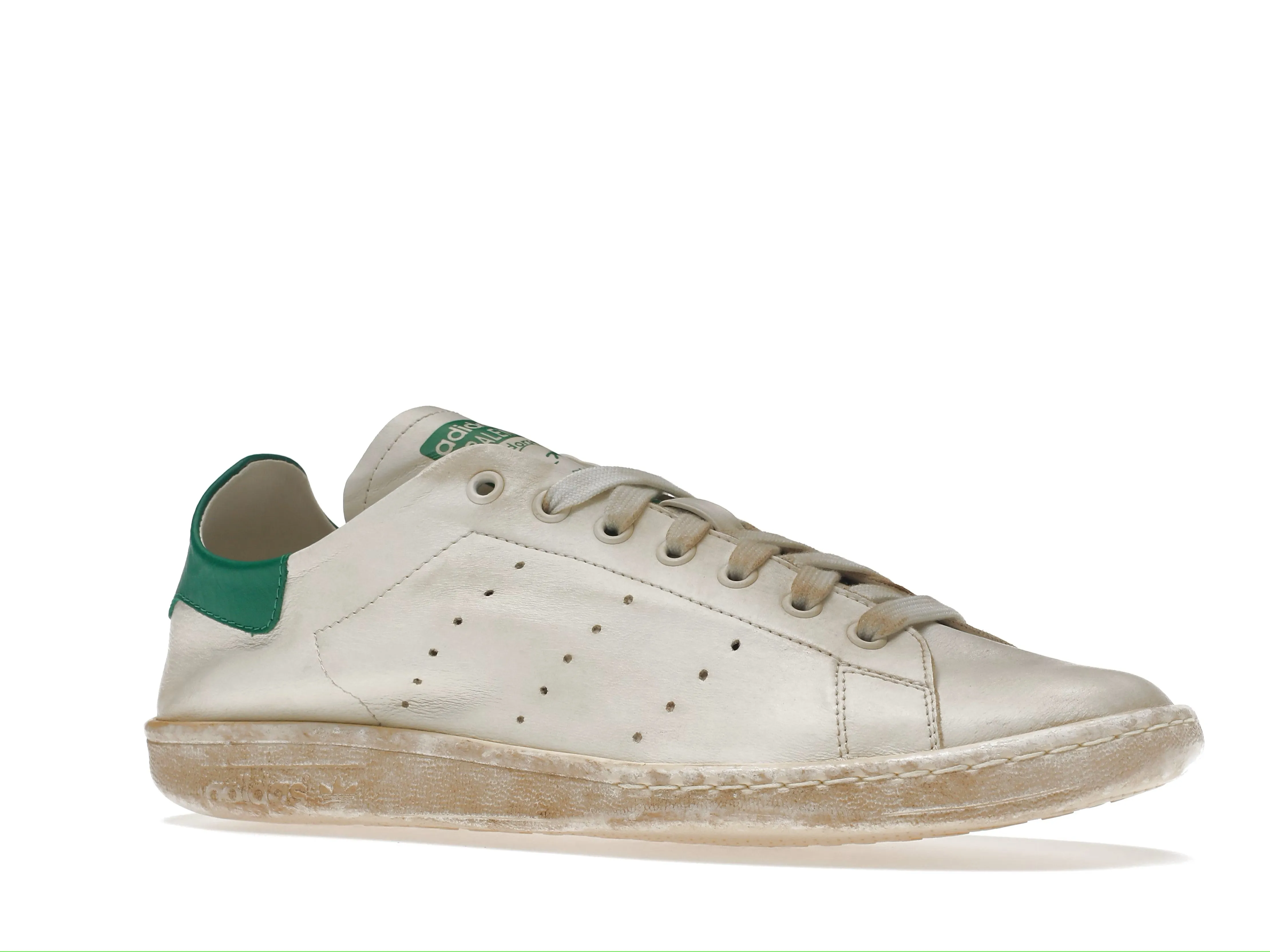BALENCIAGA X ADIDAS STAN SMITH WORNOUT WHITE GREEN