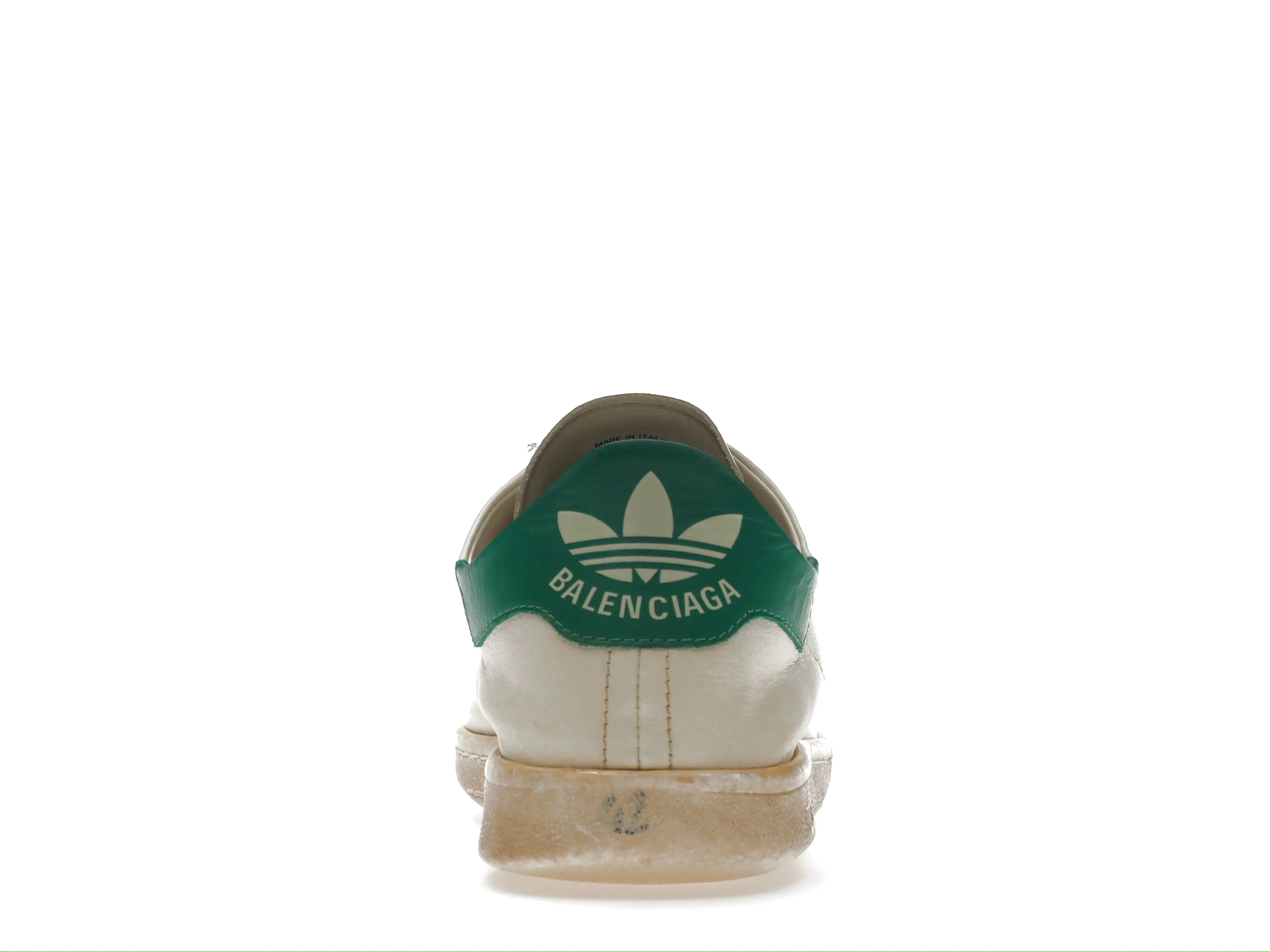 BALENCIAGA X ADIDAS STAN SMITH WORNOUT WHITE GREEN