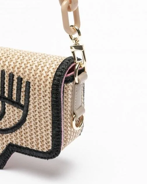 Bandolera Chiara Ferragni 76SB4BA2 Beige