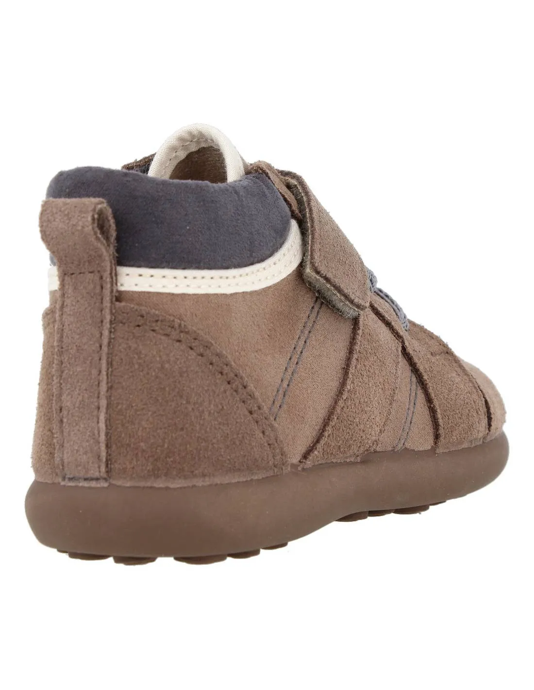BATILAS  BOTITA CASUAL VELCRO SERRAJE TAUPE