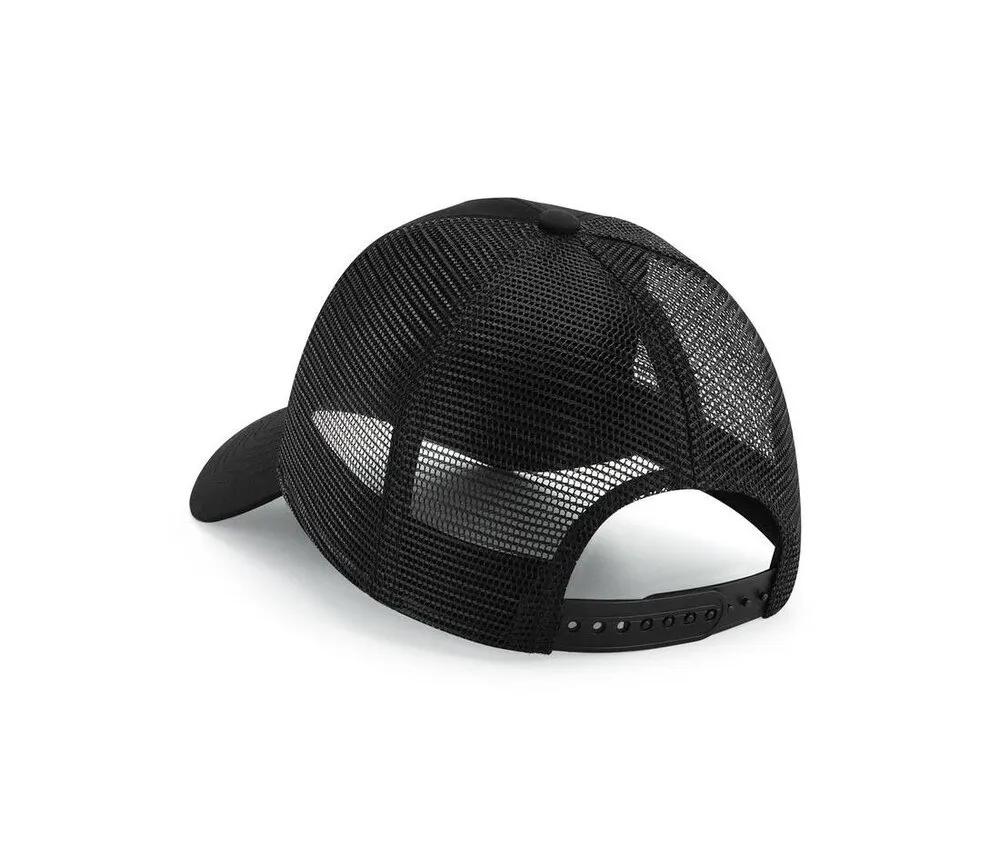 BEECHFIELD BF075R  6PANEL CAP  BLACK