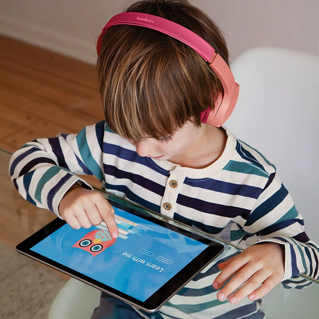 Belkin Audífonos Inalámbricos de Diadema para Nios SoundForm Mini