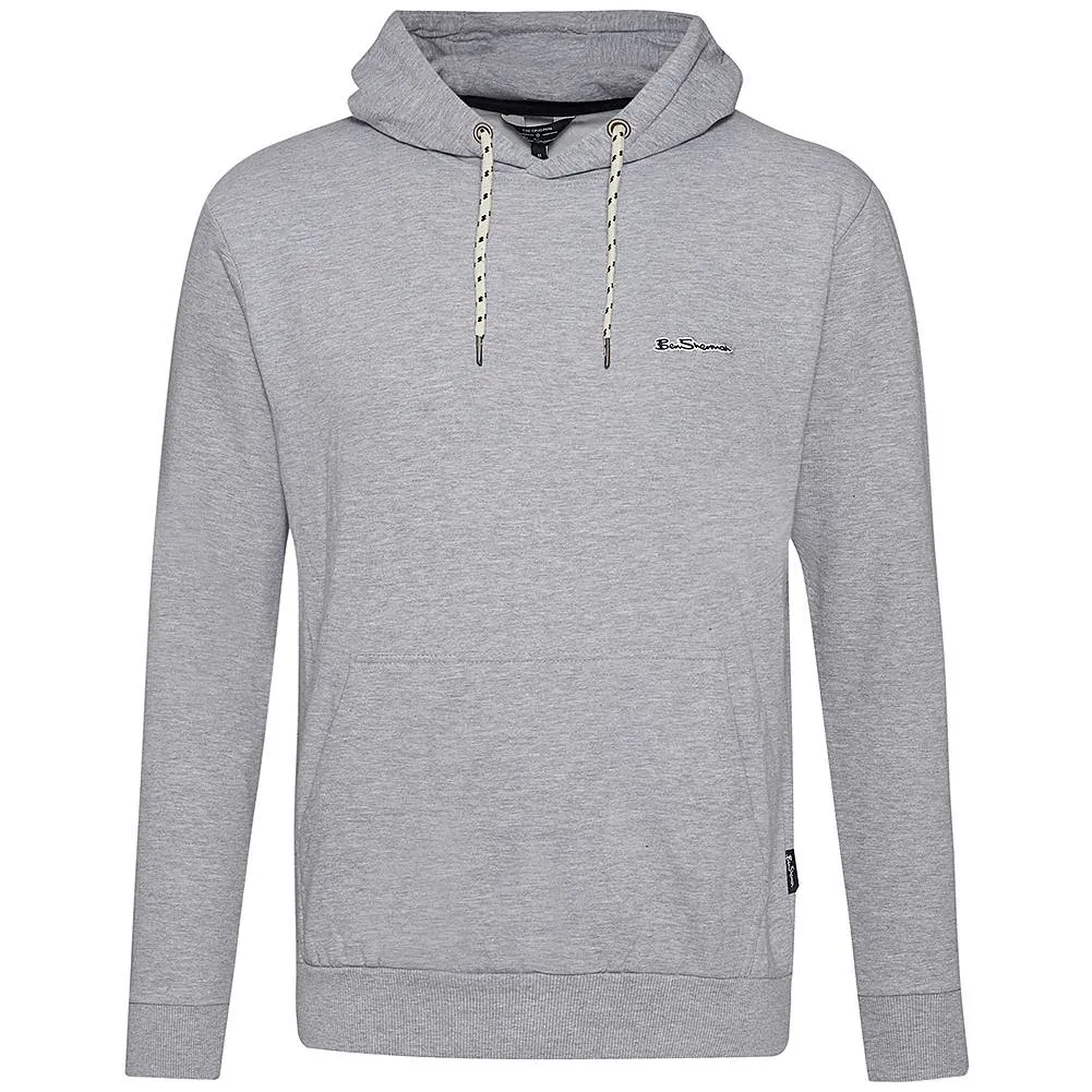 BEN SHERMAN GOMA REALZADA HOMBRE SUDADERA CON CAPUCHA 0072157GGRIS MARL