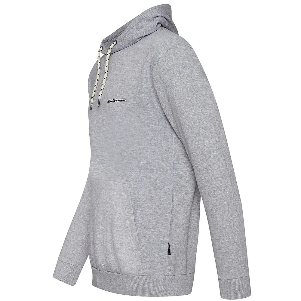 BEN SHERMAN GOMA REALZADA HOMBRE SUDADERA CON CAPUCHA 0072157GGRIS MARL