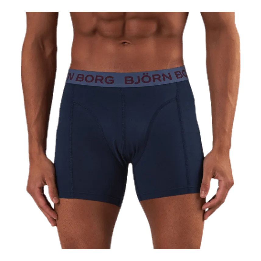 BJöRN BORG SAMMY SOLID SHORTS 2PACK BLUE/RED