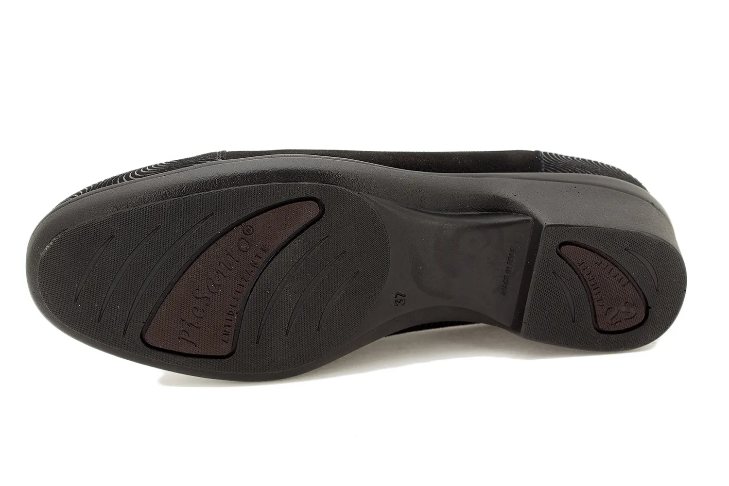 Black Leather Bootee shoe 225608