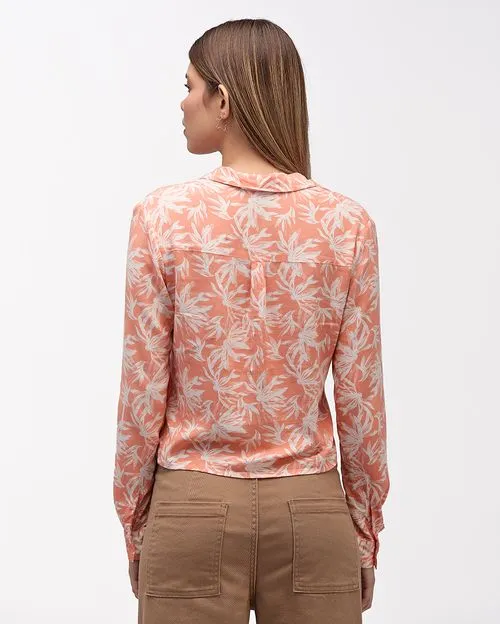 Blusa Mujer Naty Melón Botánico