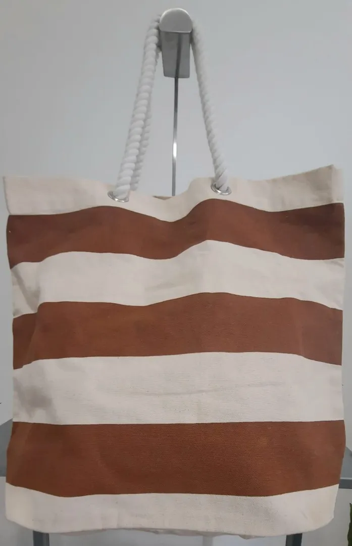 Bolsa de compras de lona. Lote de 3 unidades