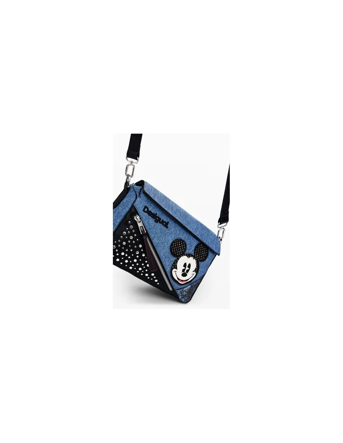 Bolso bandolera Mickey Denim Edge Phuket de Desigual