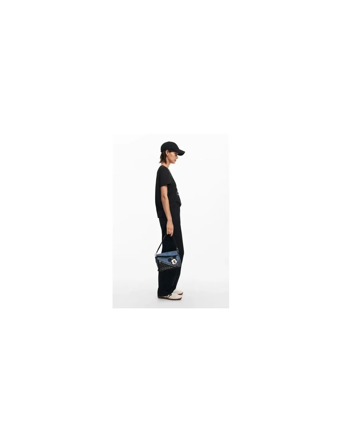 Bolso bandolera Mickey Denim Edge Phuket de Desigual