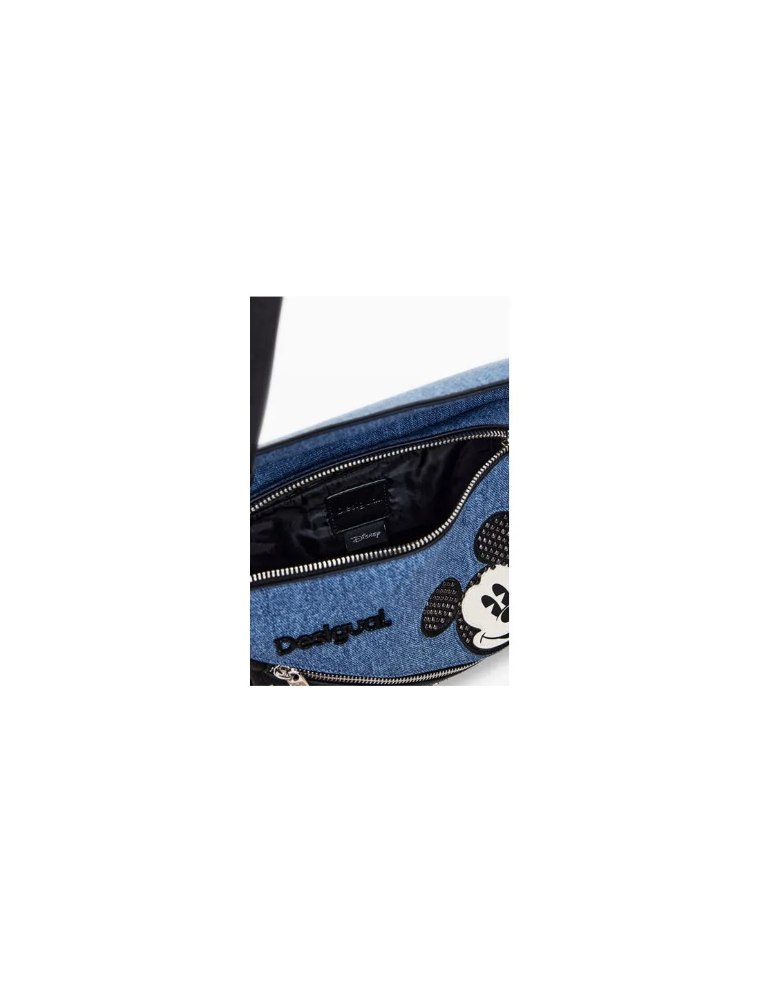 Bolso bandolera Mickey Denim Edge Phuket de Desigual