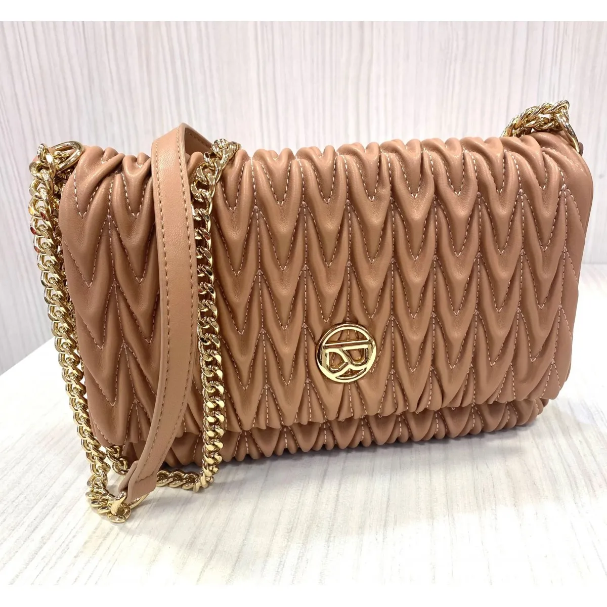Bolso Binnari Vestido mujer en nude Cnp17760