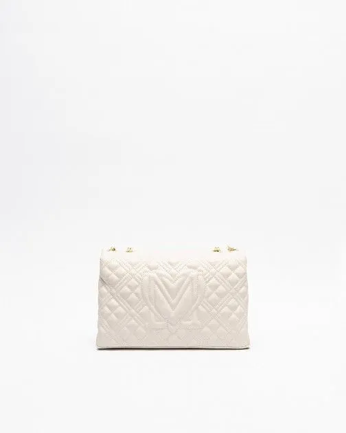 Bolso de hombro Love Moschino JC4230PP0I Beige
