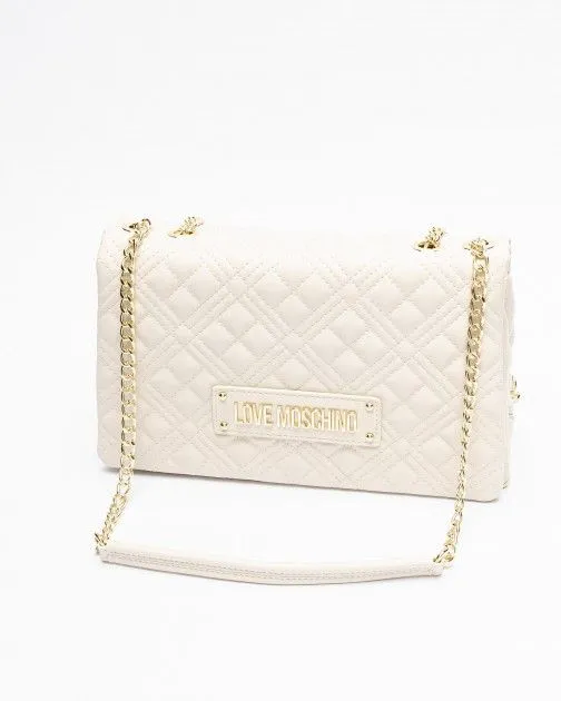 Bolso de hombro Love Moschino JC4230PP0I Beige