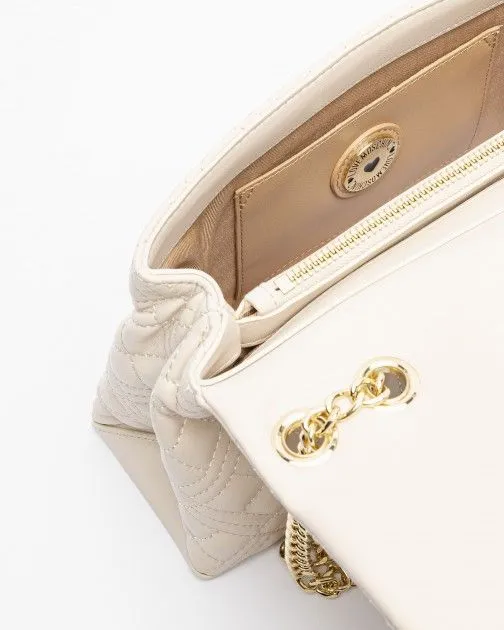 Bolso de hombro Love Moschino JC4230PP0I Beige