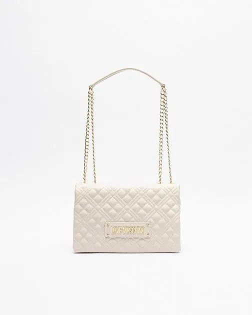 Bolso de hombro Love Moschino JC4230PP0I Beige