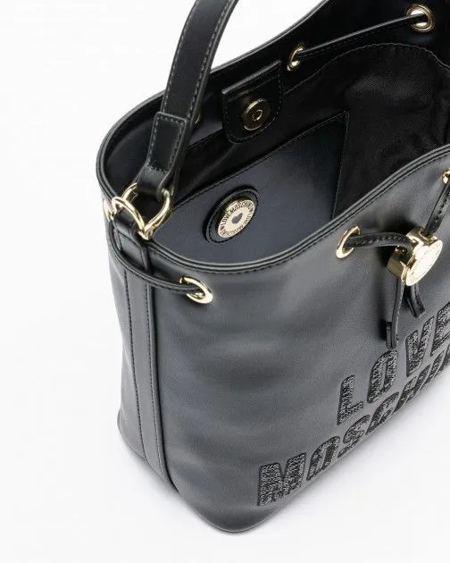 Bolso de hombro Love Moschino JC4290PP0IKK0000 Negro