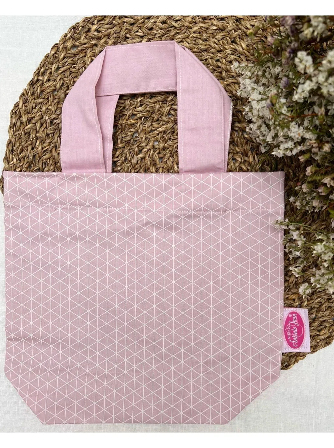 BOLSO ROSA  MUñECAS ANTONIO JUAN