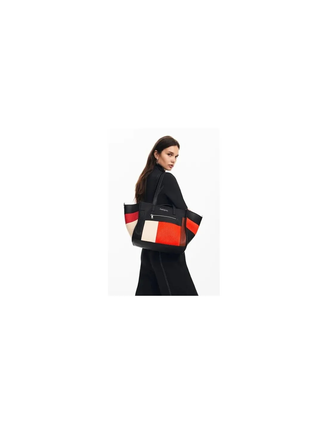 Bolso shopper Parks Guimar de Desigual