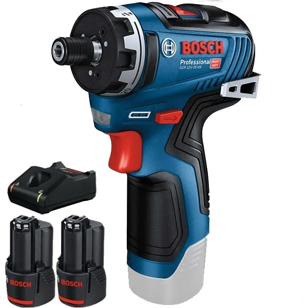 BOSCH  GSR 12V35 HX  ATORNILLADOR A BATERíA SIN BATERíAS Y CARGADORES, LIION, 12 V,  AH, 35 NM, MOTOR SIN ESCOBILLAS, VELOC