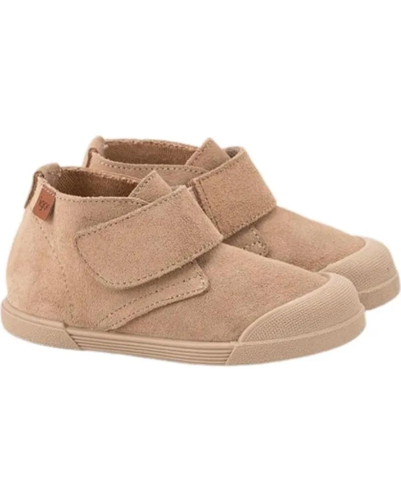 Botines IGOR  de Niña y Niño BOTITAS RESPETUOSAS DE SERRAJE TUI  BEIGE