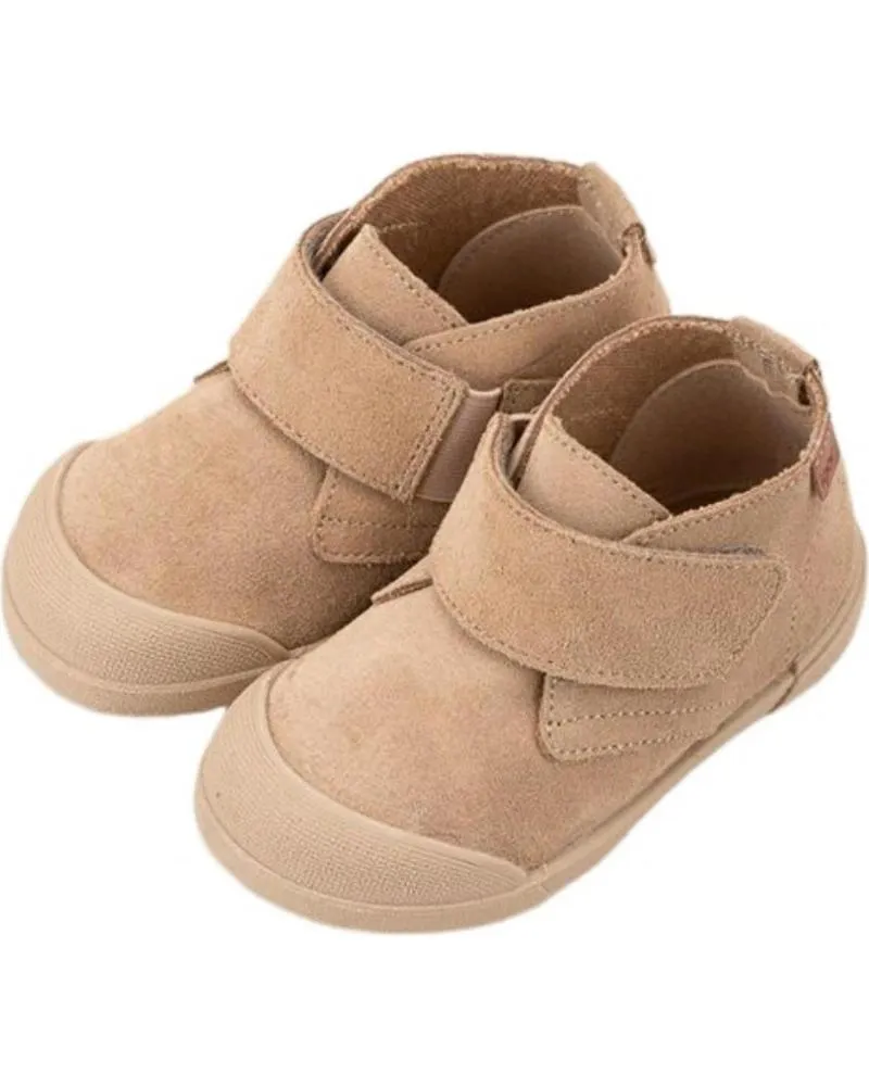 Botines IGOR  de Niña y Niño BOTITAS RESPETUOSAS DE SERRAJE TUI  BEIGE