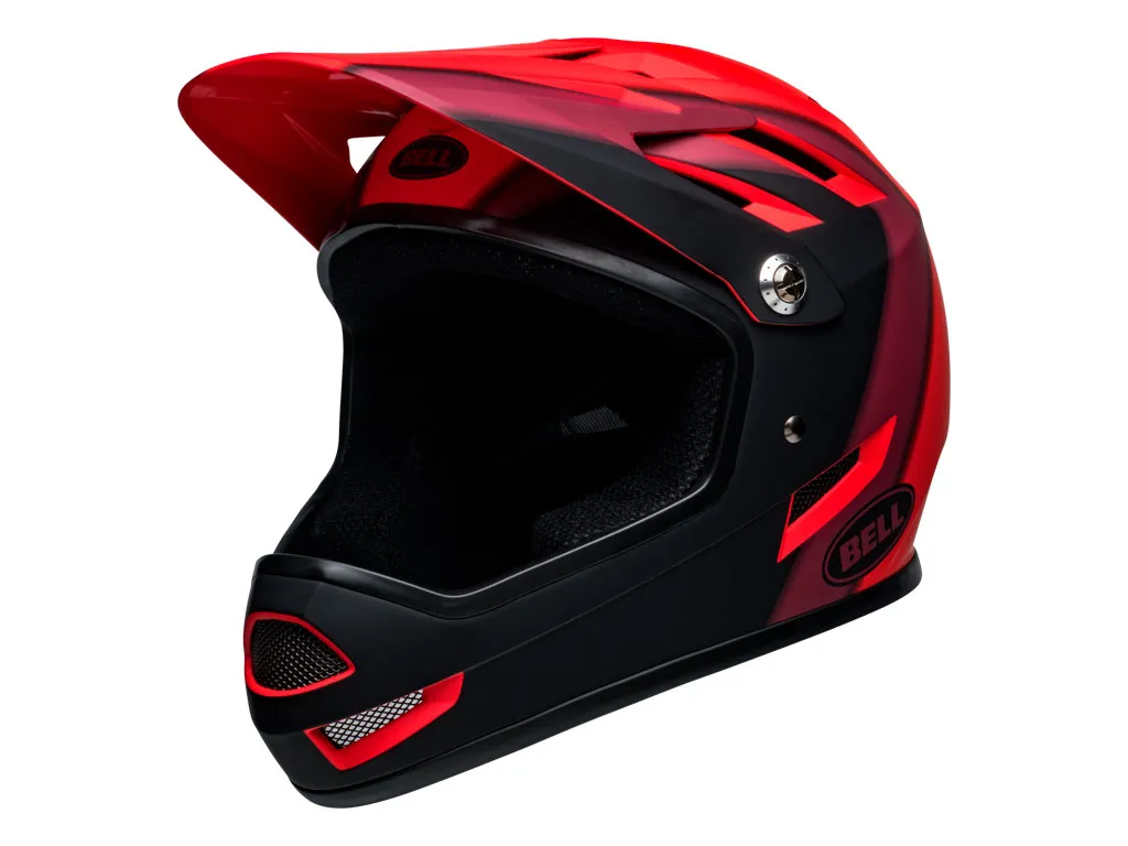 BS SANCTION MATTE RED/BLACK PRESENCE M